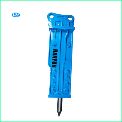 Blue 85mm Chisel Hydraulic Rock Breaker Skid Steer Excavator Hydraulic Hammer