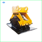 Concrete Excavator Vibratory Plate Compactor Attachment 25 - 40 Ton