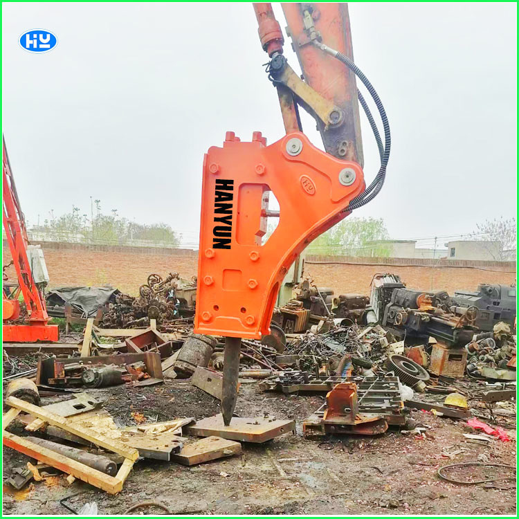 Mining Quarrying Excavator Rock Breaker 714T Metallurgical Backhoe