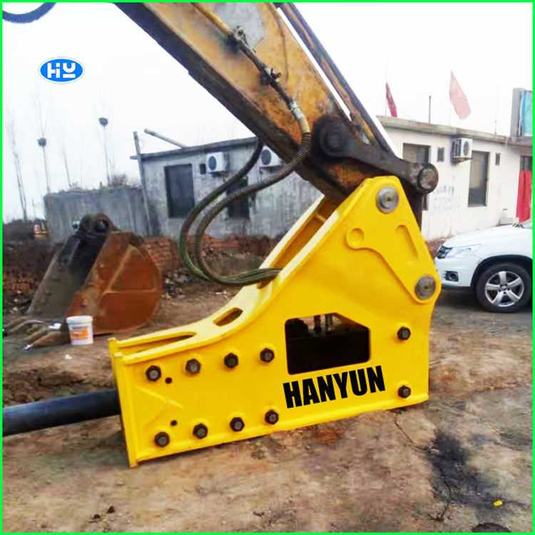 Backhoe Hydraulic Jack Hammer 350 BPM 700 BPM Excavator Mounted