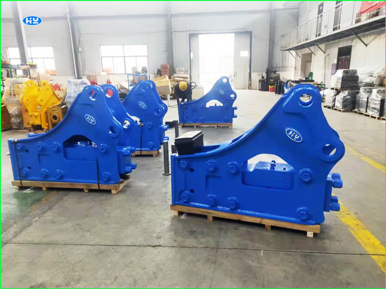 30 Ton SB131 Hydraulic Rock Jack Hammer Breaker Excavator Side For