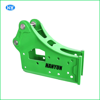 Anti-Wearing VOLVO Excavator Jack Hammer Hydraulic 30 Ton Green
