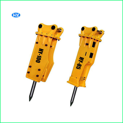 Thick Steel Skid Steer Hammer 30t Backhoe 36t Hydraulic Breaker For Skid Steer