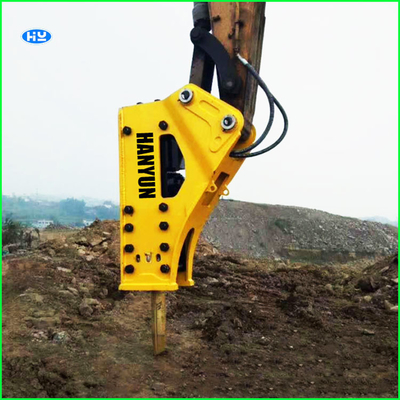 Mining Quarrying Excavator Rock Breaker 7-14T Metallurgical Backhoe Rock Hammer