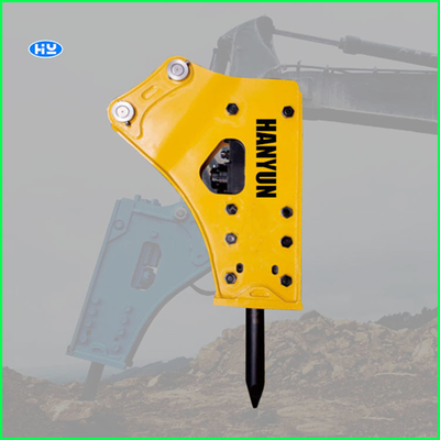 Box Type Silenced Hydraulic Excavator Hammers 85mm To 135mm Diameter